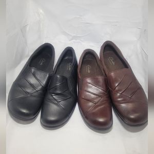 Black and Brown Clark's bundle